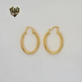 (1-2611-2) Gold Laminate - Plain Hoops - BGO