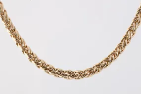 16" Tiffany & Co. 14k Yellow Gold Wheat Chain (43.72g.)