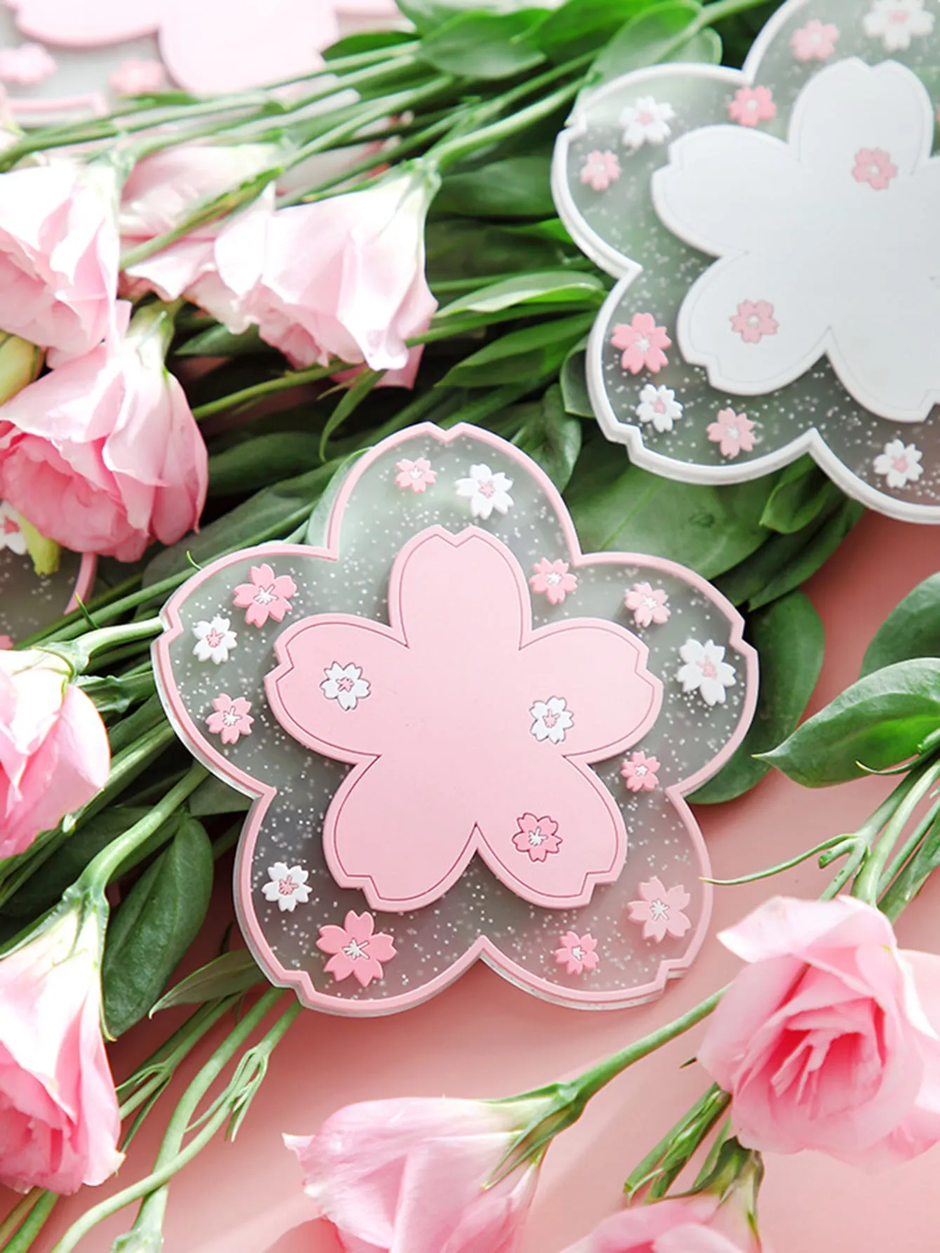 1pc Cherry Blossom Shaped Random Insulation Pad