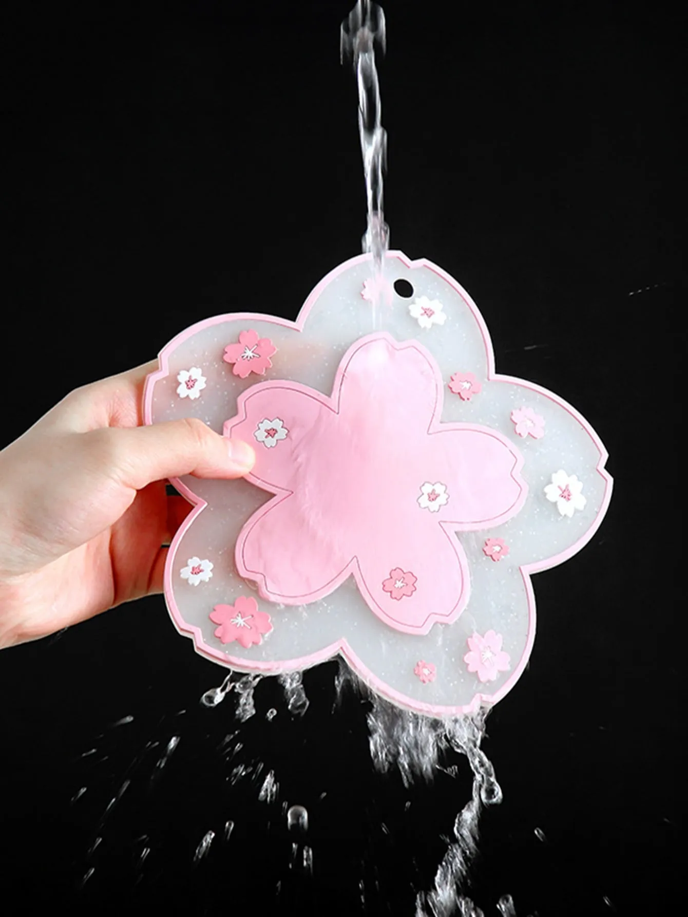 1pc Cherry Blossom Shaped Random Insulation Pad