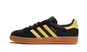 Adidas Gazelle Indoor Core Black Almost Yellow