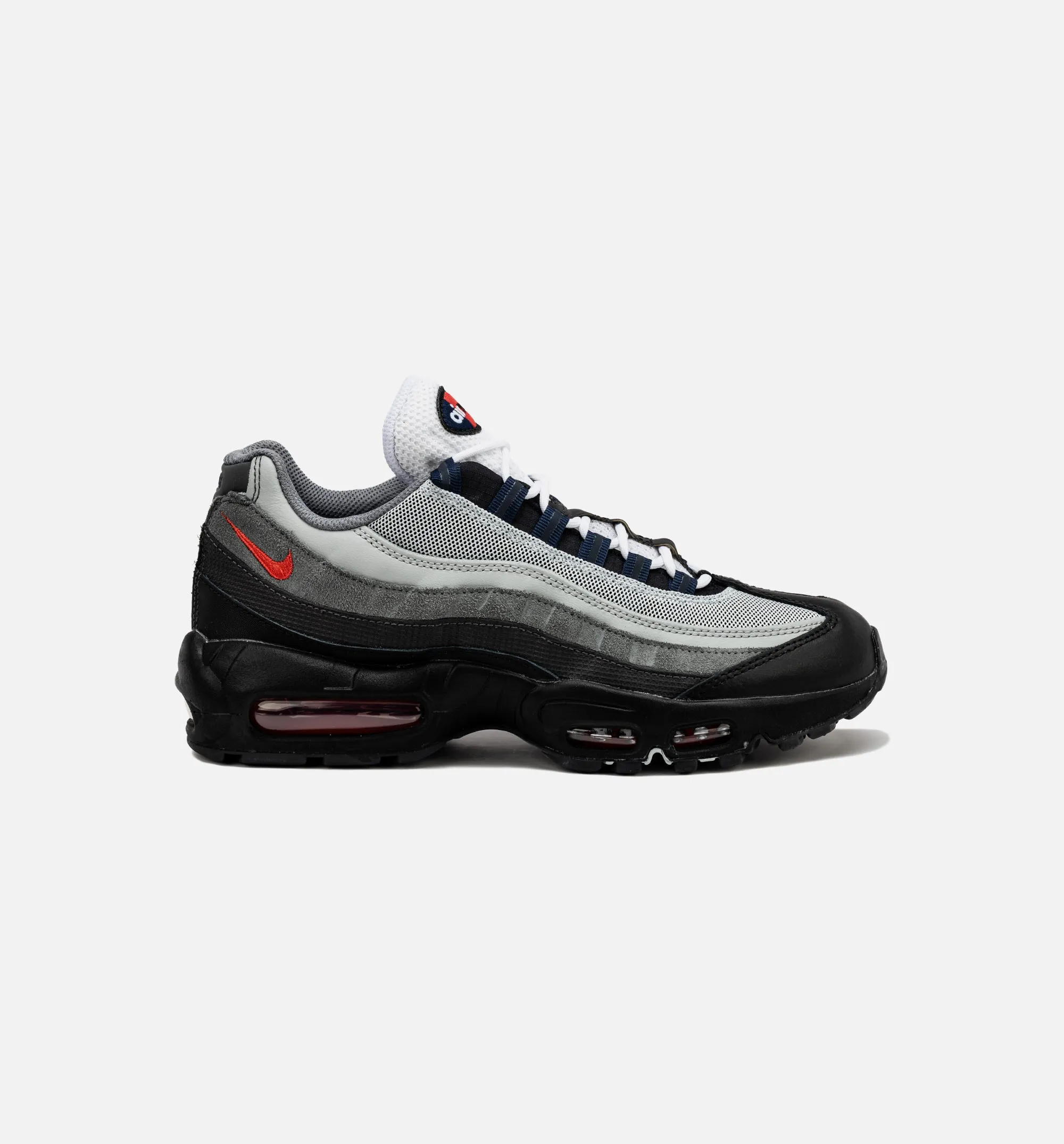 Air Max 95 Mens Lifestyle Shoe - Black/Anthracite/Smoke Grey/Track Red