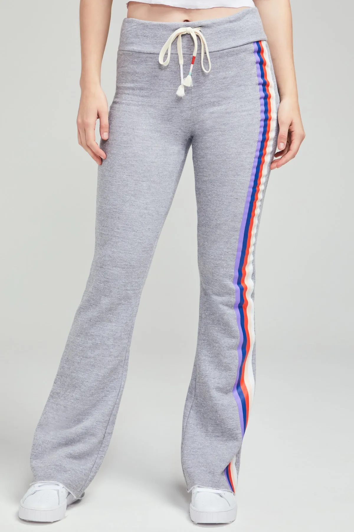 Apollo Stripe Jude Pant | Heather