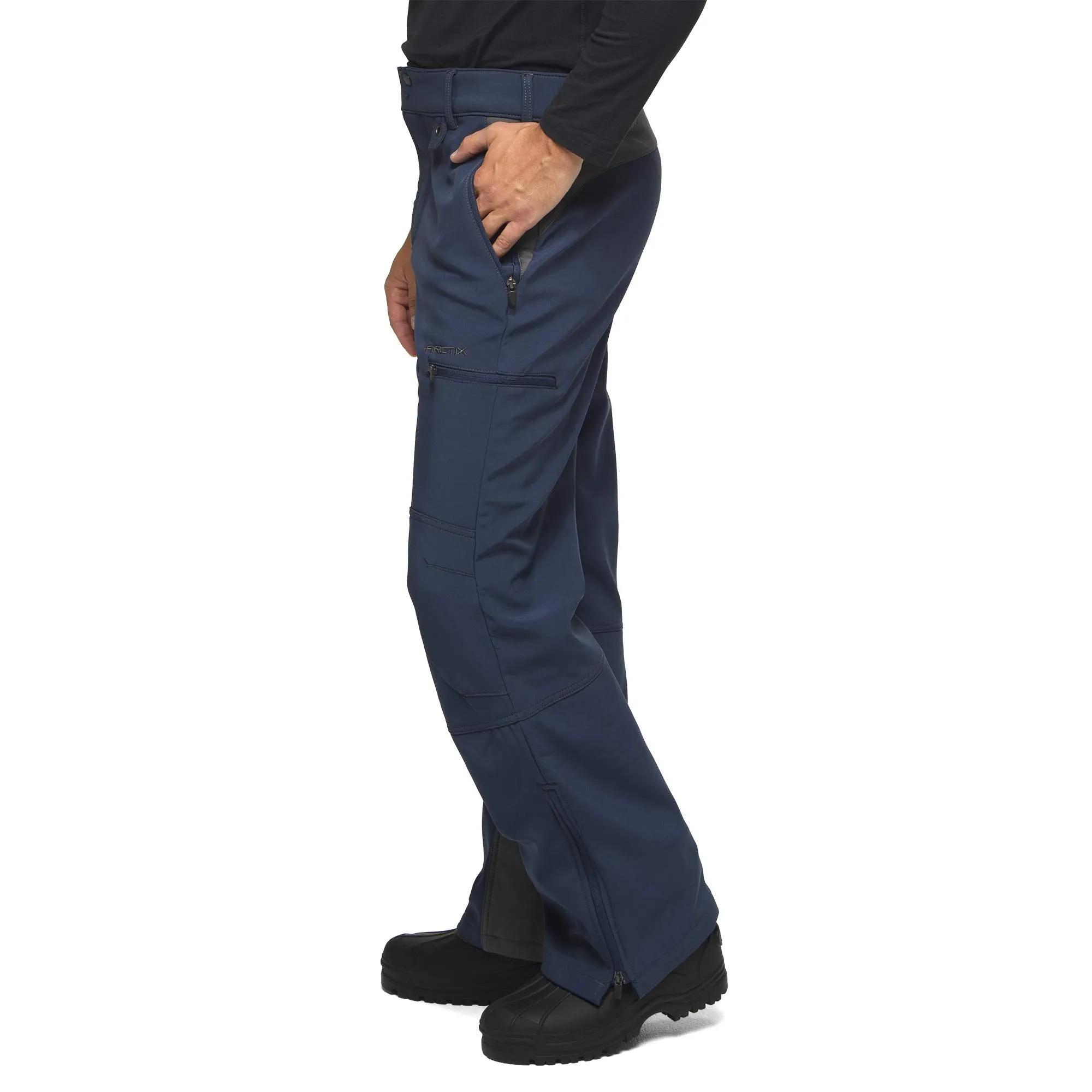 Arctix Men's Advantage Outdoor Quick Dry Fleece Lined Softshell Pants