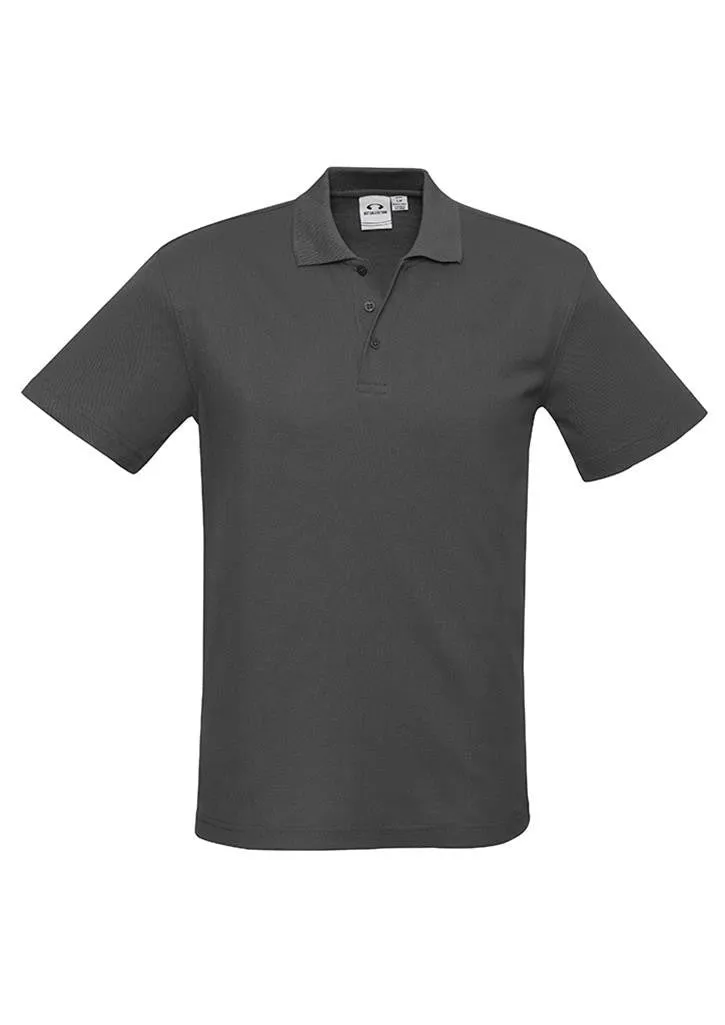 Biz Collection Mens Crew S/S Polo (2nd 7 Colours) (P400MS)