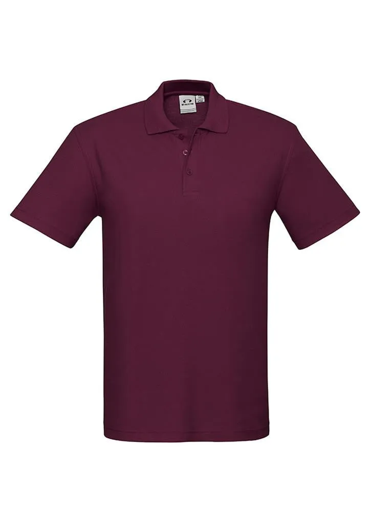 Biz Collection Mens Crew S/S Polo (2nd 7 Colours) (P400MS)