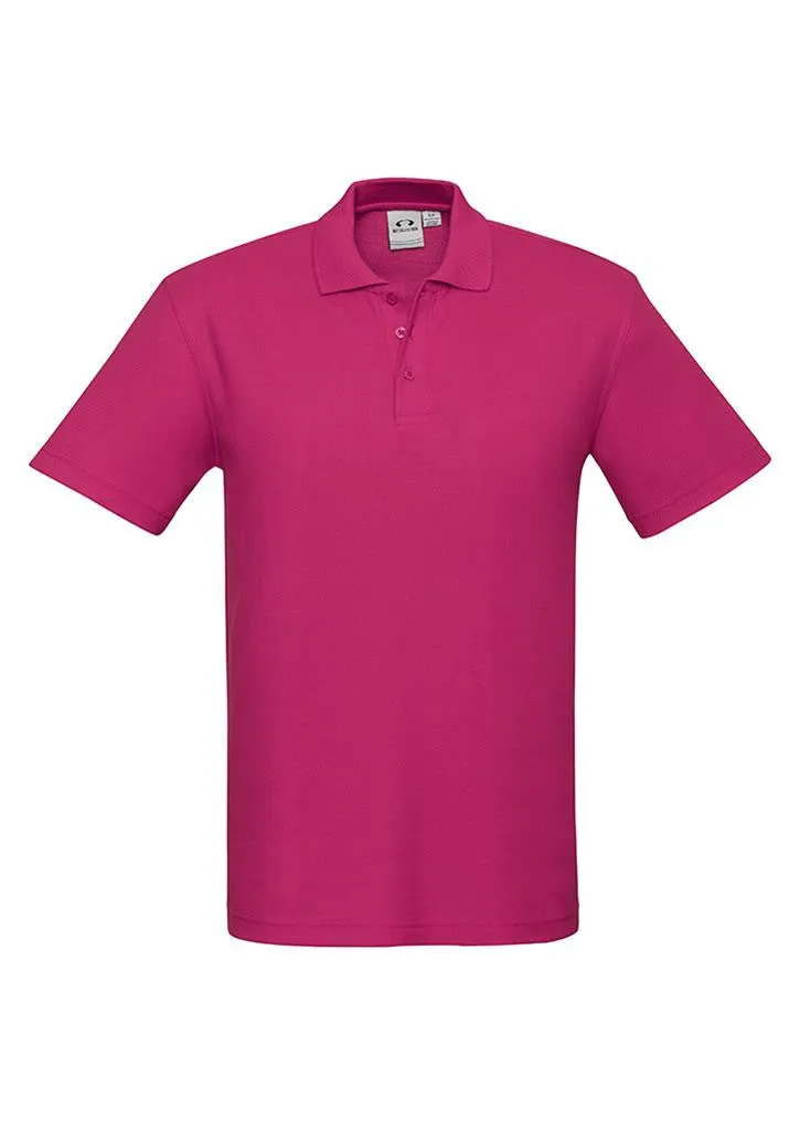 Biz Collection Mens Crew S/S Polo(1st 10 colours) (P400MS)