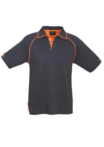 Biz Collection Mens Fusion S/S Polo (P29012)