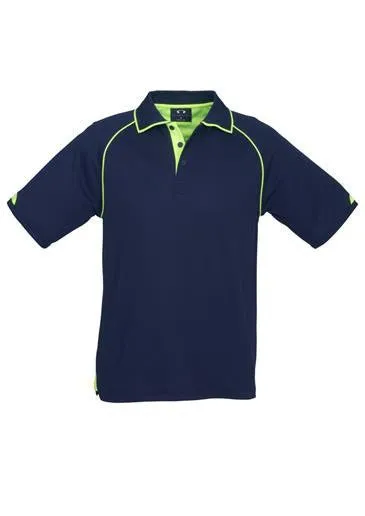 Biz Collection Mens Fusion S/S Polo (P29012)