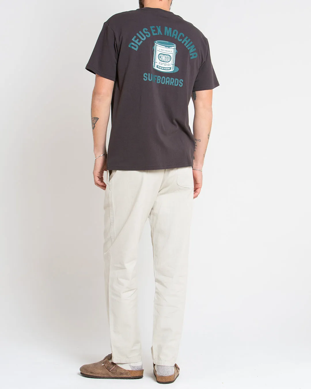 CANGGU ADDRESS TEE - ANTHRACITE BLUE