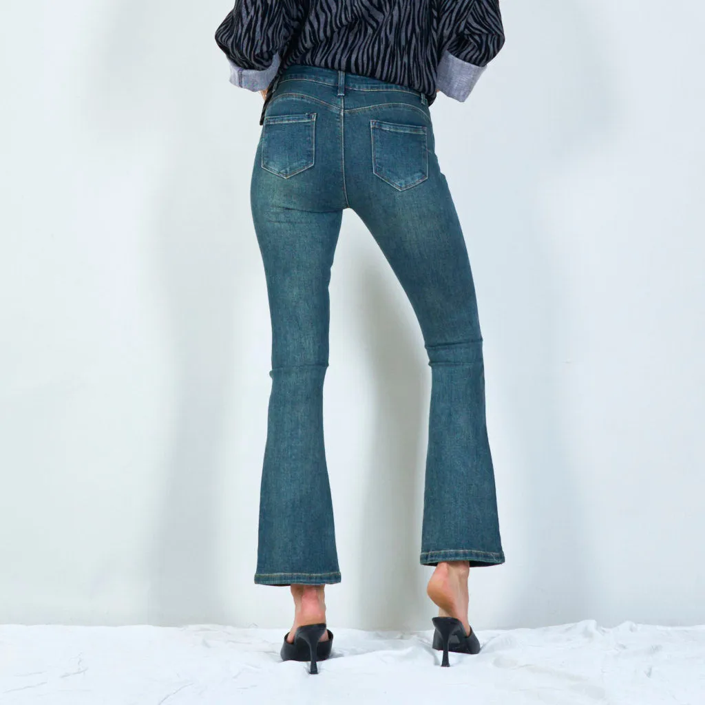 Classic bootcut denim jeans wholesale