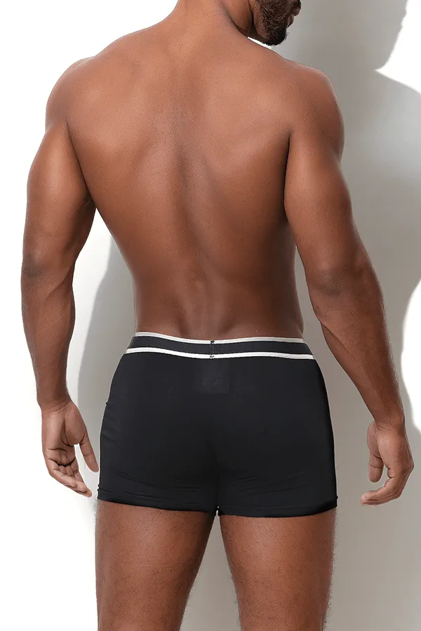 Classic Breathable Boxer Briefs - Black