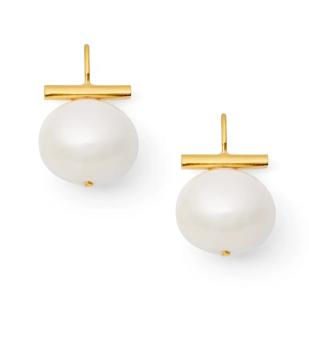 Classic Forever Fave Pebble Pearl Earrings ~ Medium