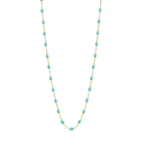 Classic Gigi Lagoon necklace, Yellow Gold, 17.7"