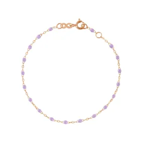 Classic Gigi Lilac bracelet, Rose Gold, 7.5"