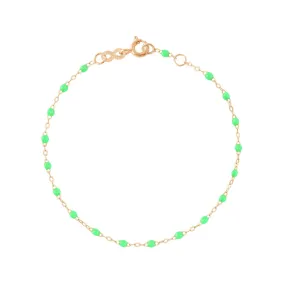 Classic Gigi Neon bracelet, Rose Gold, 5.9"