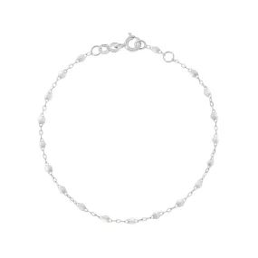 Classic Gigi Opal bracelet, White Gold, 6.7"