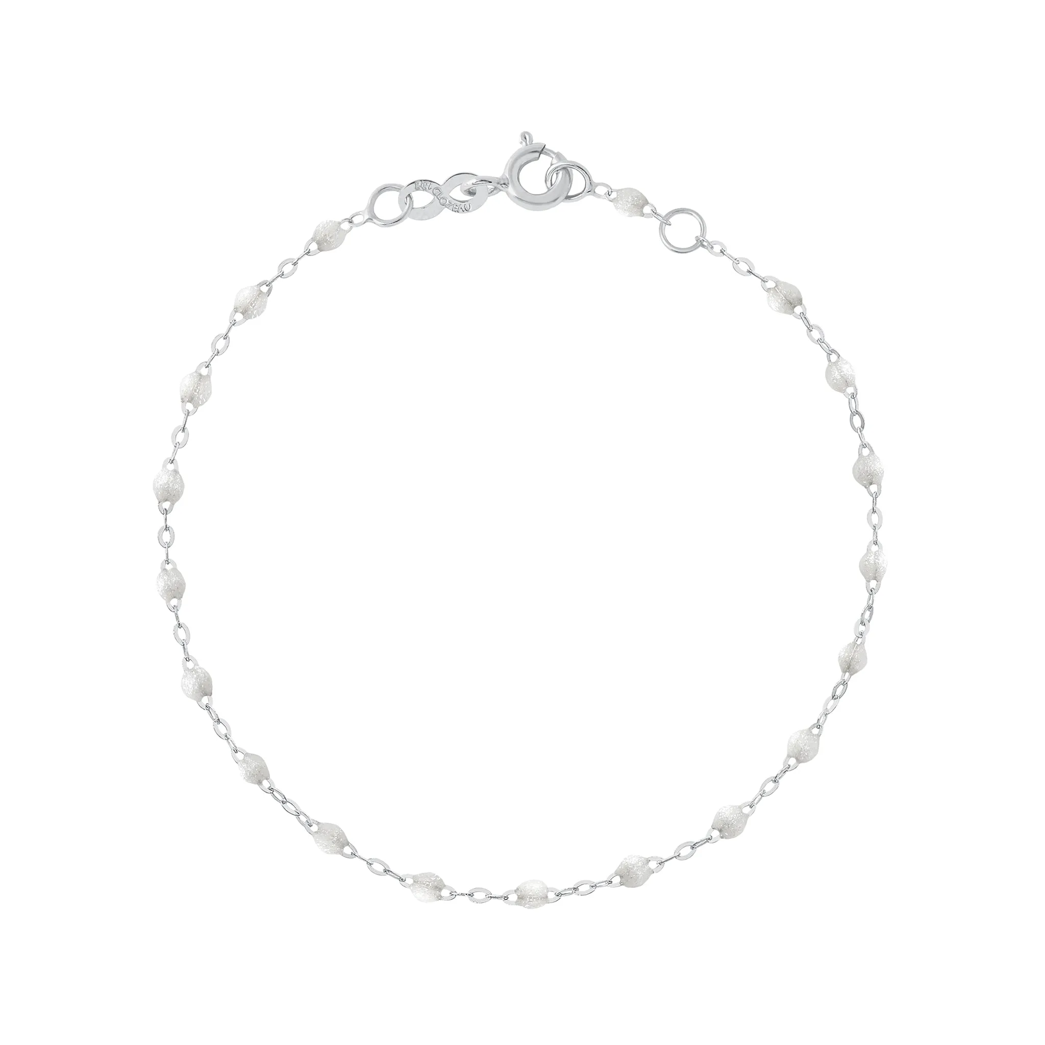 Classic Gigi Opal bracelet, White Gold, 6.7"