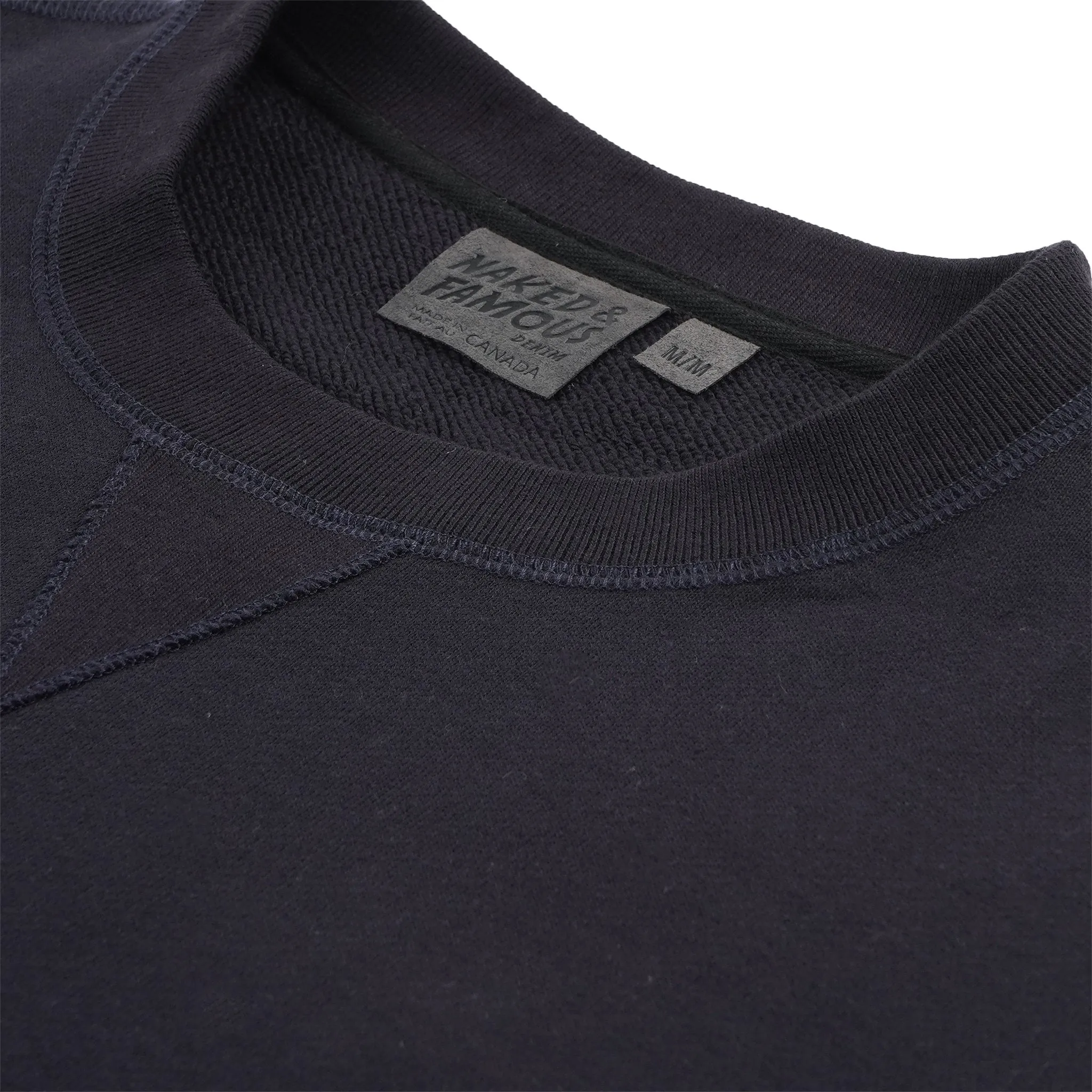 Crewneck - Heavyweight Terry - Navy