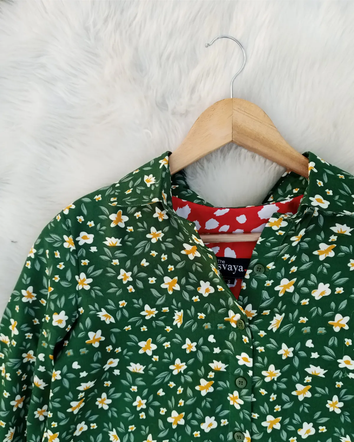 Dancing Daisies Floral Printed Shirt