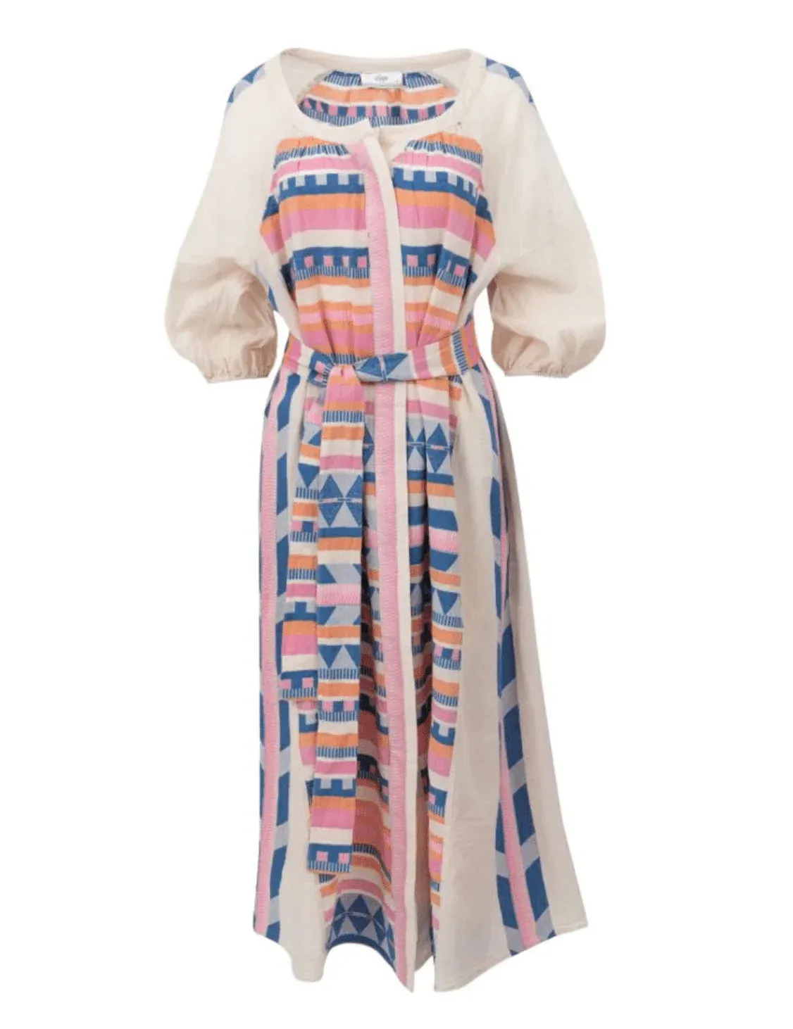 DEVOTION TWINS Moni Dress | Blue & Pink