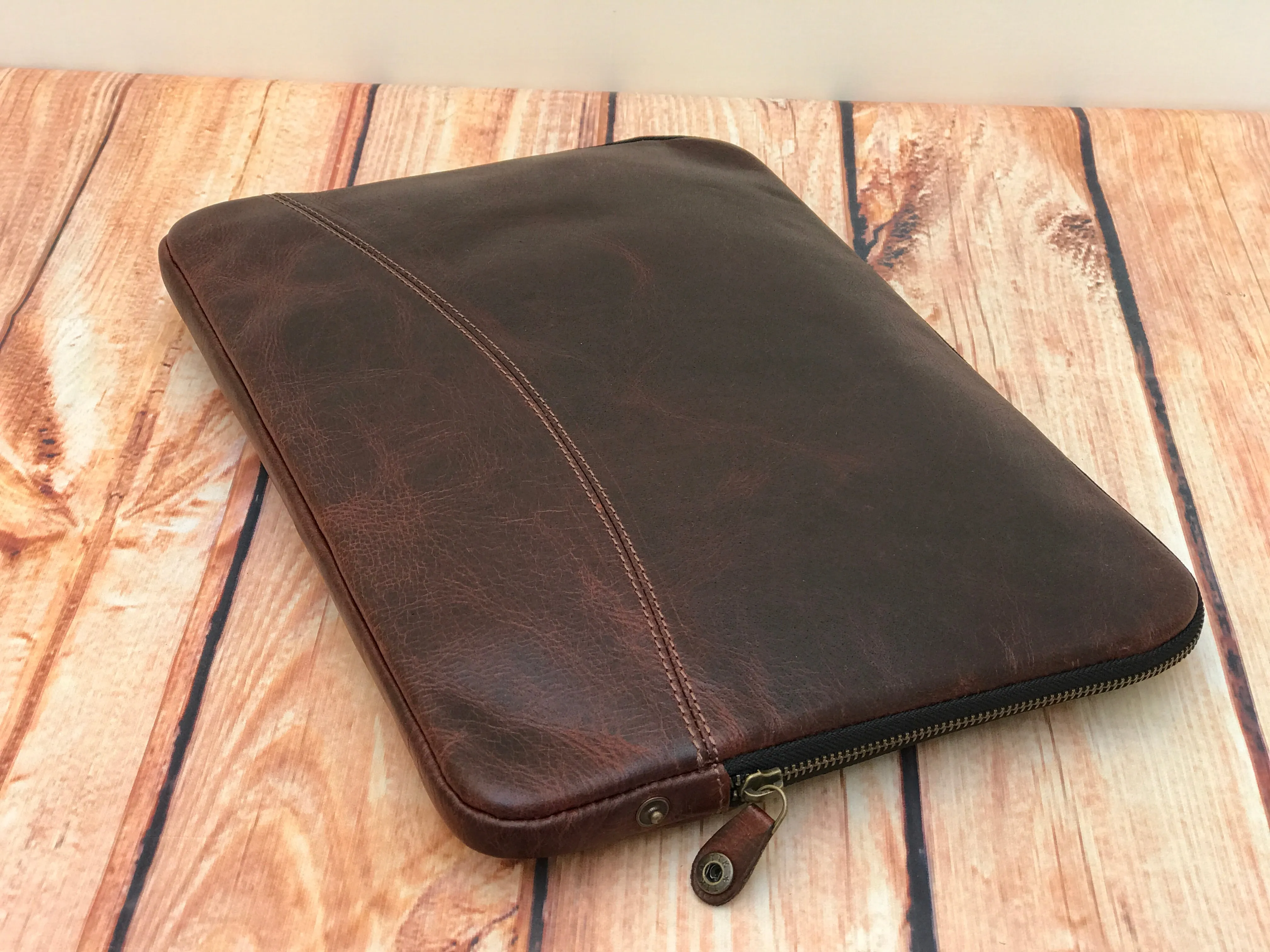 Executive Leather Laptop Sleeve