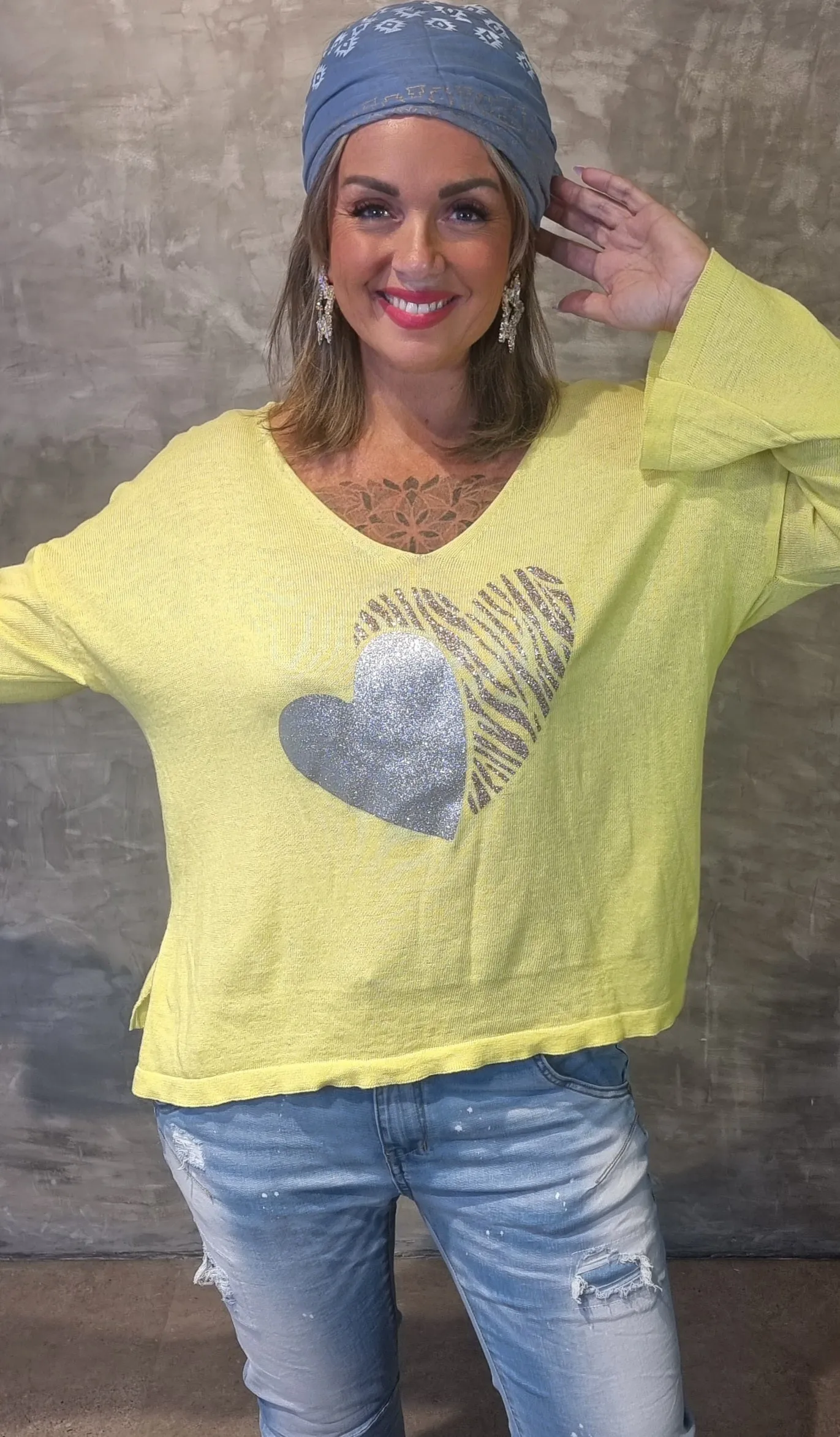 Hanna Top Yellow