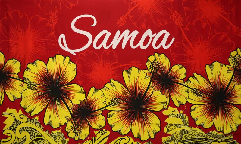 Hibiscus Samoa Sarong