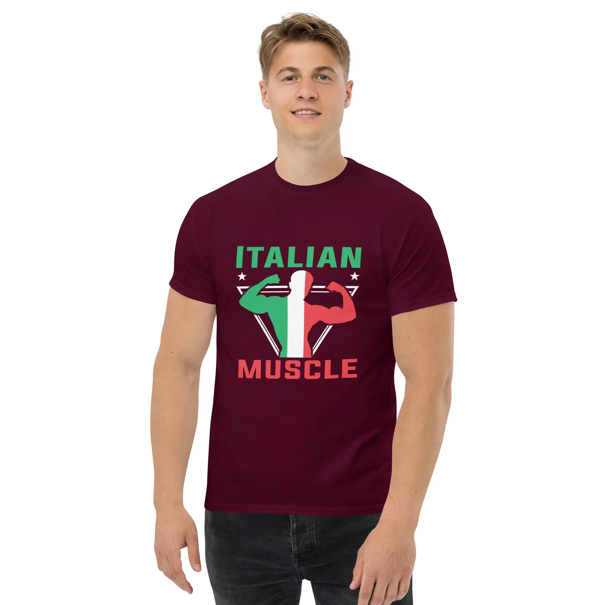 Italy Tshirt Mens Classic Style / Muscle Tshirt