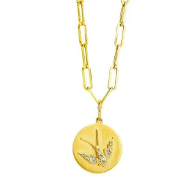 Jardin Swallow Charm Pendant