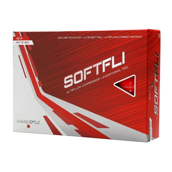 Maxfli SoftFli Matte Finish Golf Balls