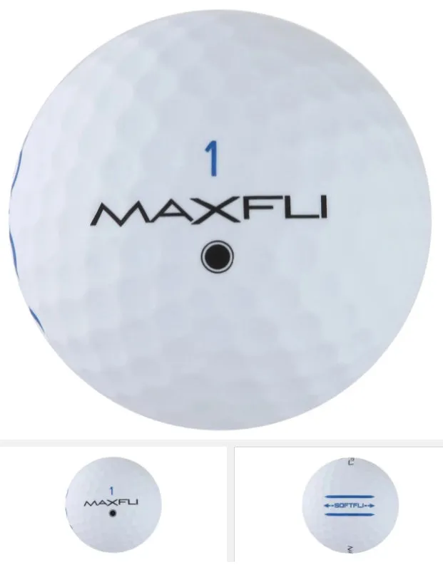 Maxfli SoftFli Matte Finish Golf Balls