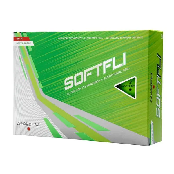 Maxfli SoftFli Matte Finish Golf Balls