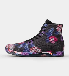 Men's Floral High-Top Trainer