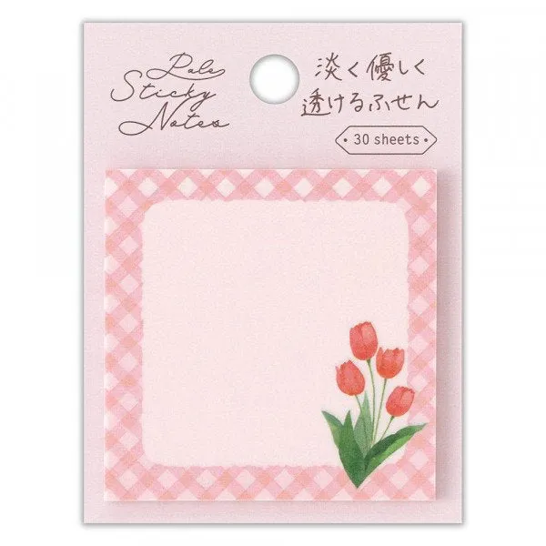 NB Pale Floral Sticky Notes (30 Sheets)