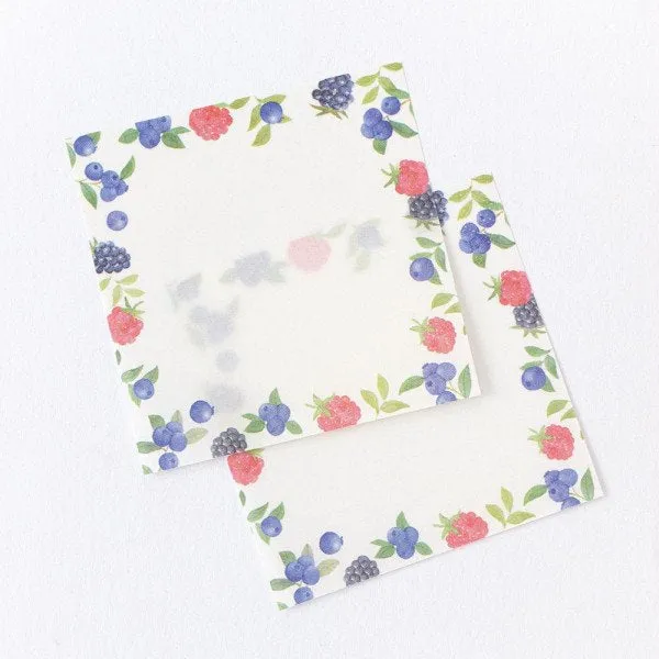 NB Pale Floral Sticky Notes (30 Sheets)