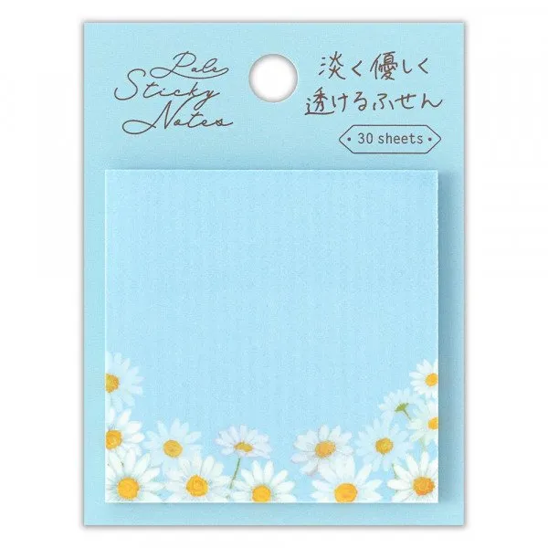 NB Pale Floral Sticky Notes (30 Sheets)