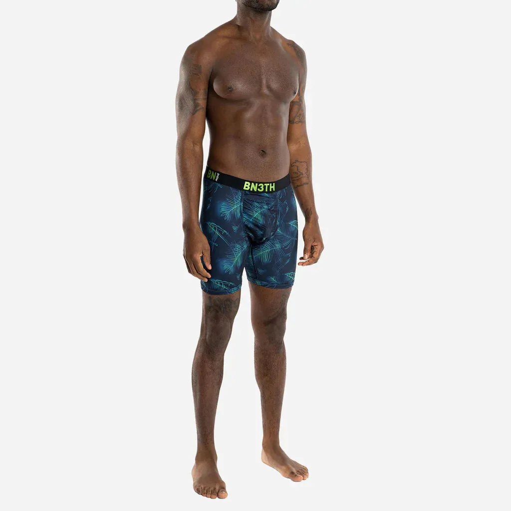 Pro Boxer Brief Ionic  | Jungle Blur Dark Navy