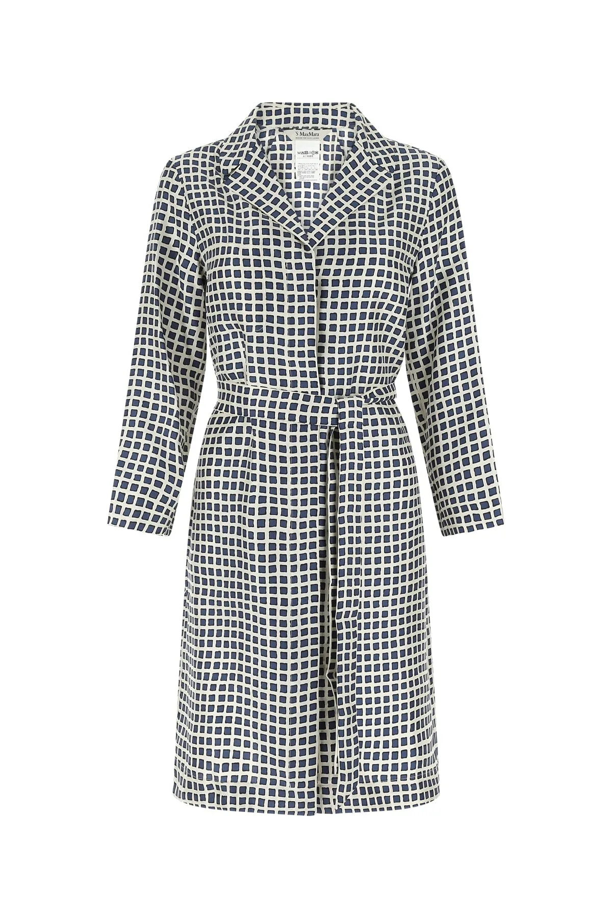 'S Max Mara Ecuador Geometric Print Wrap Dress