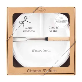 S'mores Plate and Skewer Set