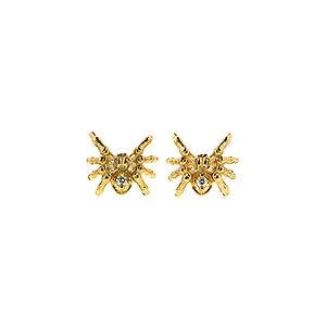 Spider Gold Earrings- Heirloom by Doyle & Doyle