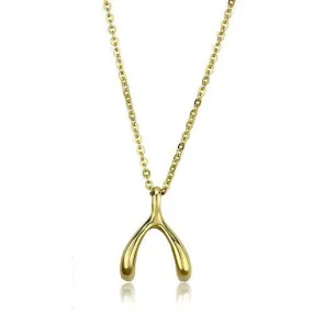 TK2528 IP Gold(Ion Plating) Stainless Steel Chain Pendant