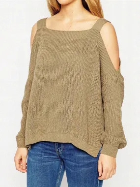 WealFeel Shrug It Off Off-the-Shoulder Sweater