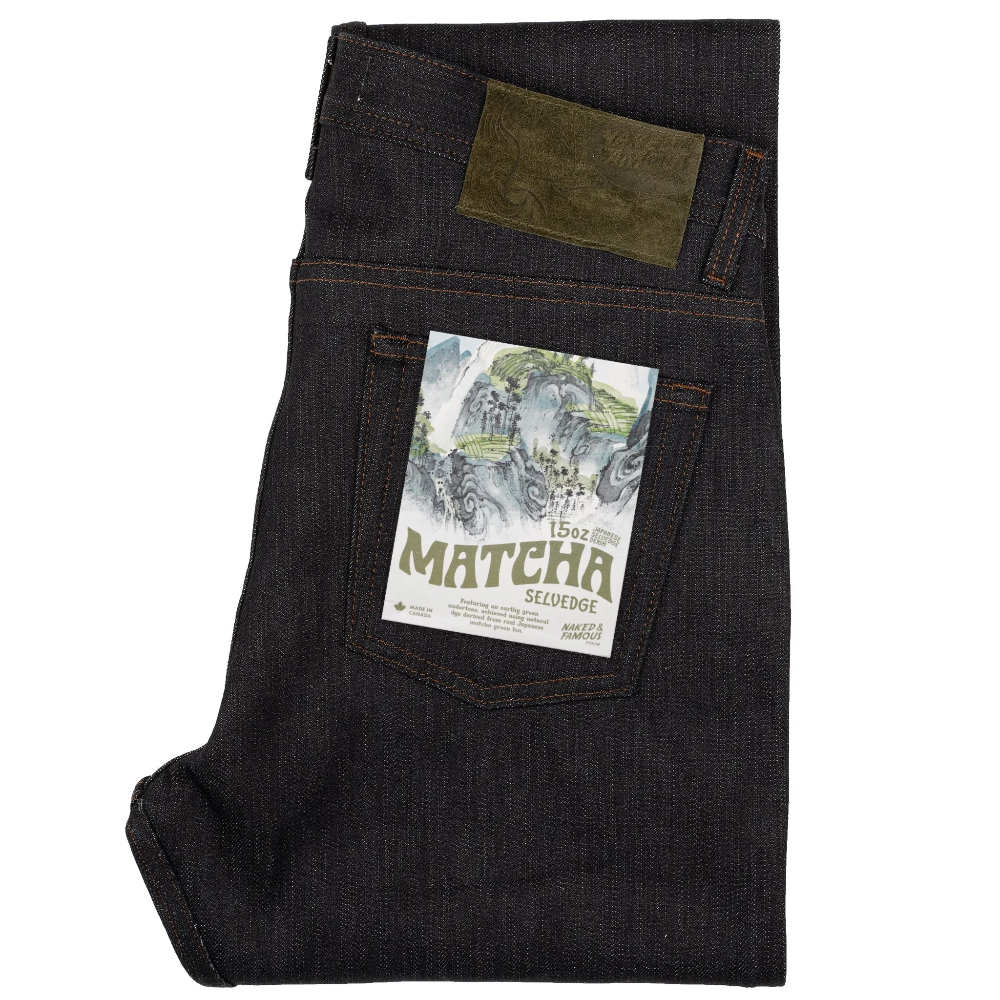 Weird Guy - Matcha Selvedge