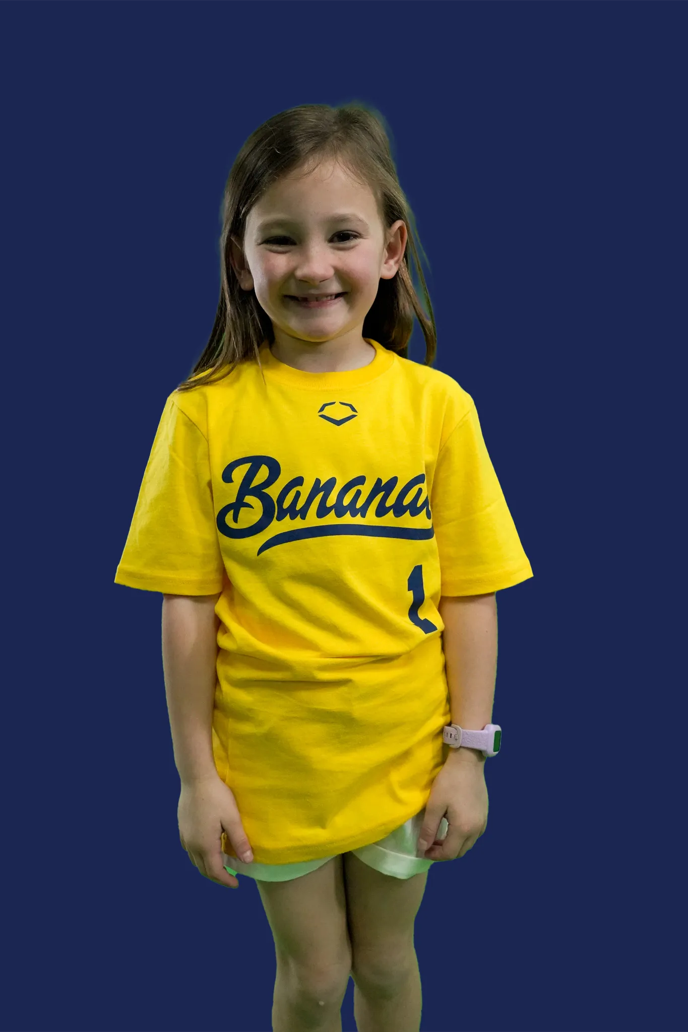 YOUTH Bananas EvoShield Short Sleeve Shirsey - Yellow