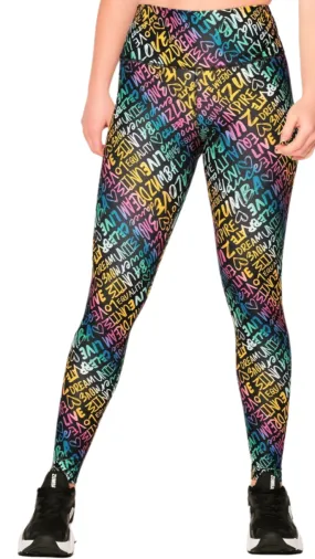 Zumba Joy High Waisted Ankle Leggings (Special Order)